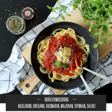 Ankerkraut Italienische Kräuter, mediterranes Universalgewürz für Pasta, Pizza and Salade, 25 g in Korkenglas