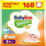 Dětské plenky Sensitive vel. 4, Maxi (8-13 kg), 20 kusů