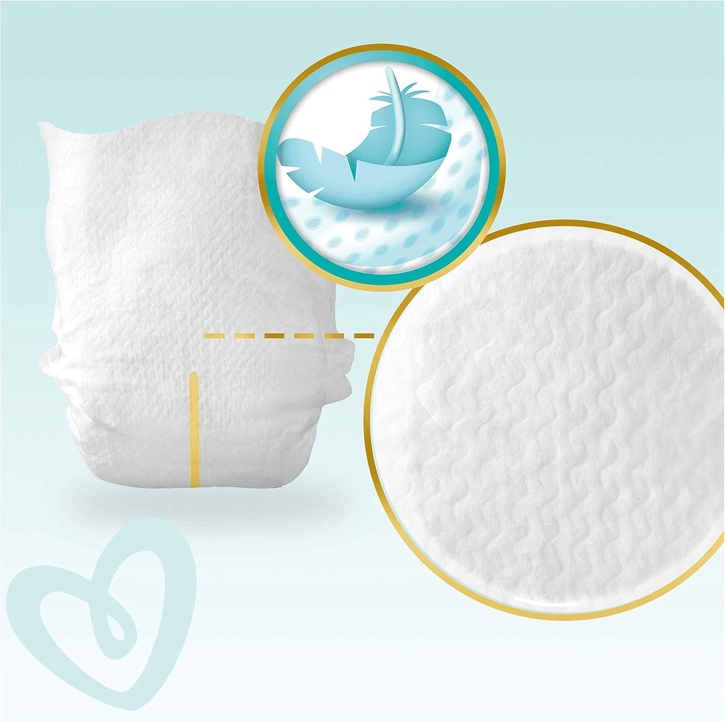Pleny Pampers Premium Protection New Baby, velikost 1 (novorozenecké), 22 kusů