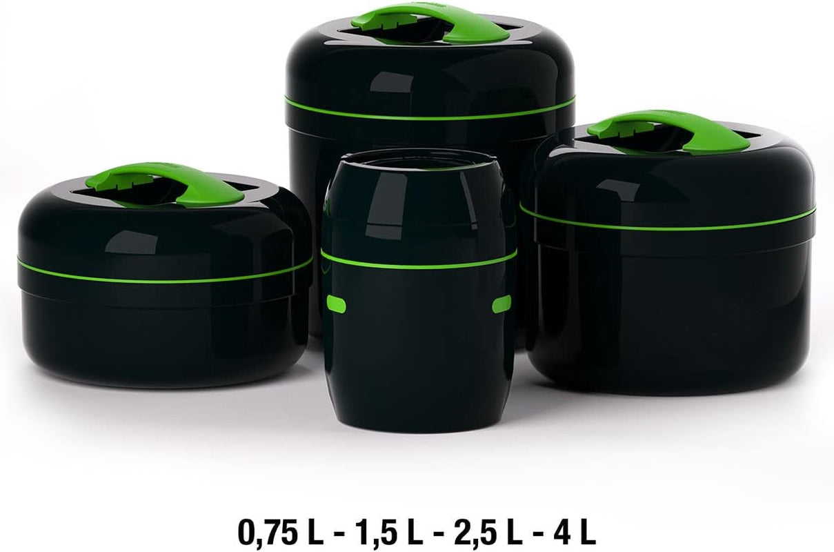 VALHERMFOOD25-03 Pro Term Lunchbox 2,5 l Barevný - Gris/Green Úložné boxy na potraviny Naty Shop