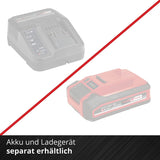 Akumulátorový espresso kávovar Einhell TE-CF 18 Li-Solo Power X-Change (18 V, nádržka na vodu 240 ml, na filtrovanou kávu a kávové kapsle, madlo na přenášení, včetně šálku na kávu s víčkem, bez baterie)