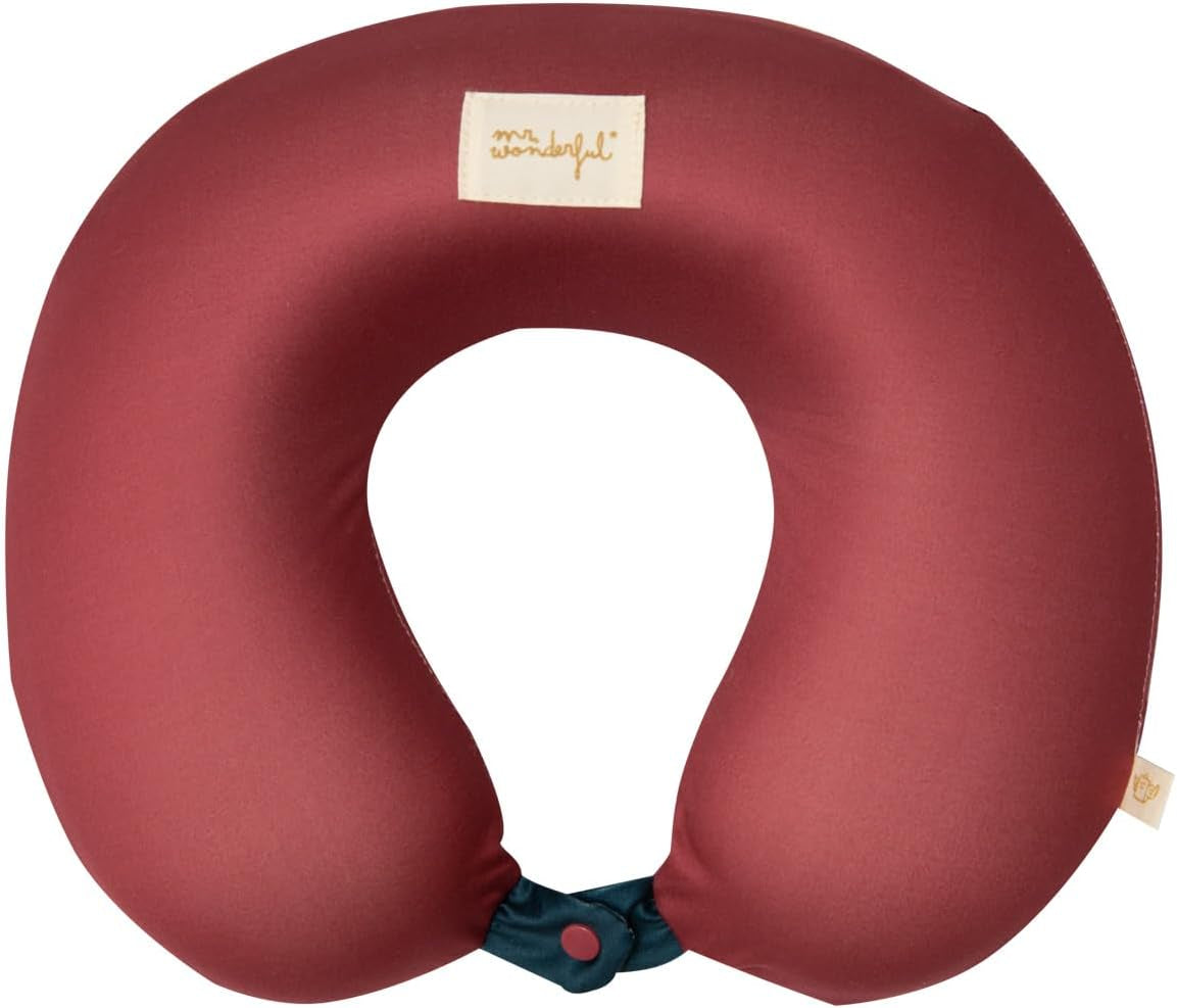 Pan Wonderful - Cestovní polštář - Granát - Cestovní polštář na krk - Vyrobeno z polyesteru Cestovní polštáře Naty Shop