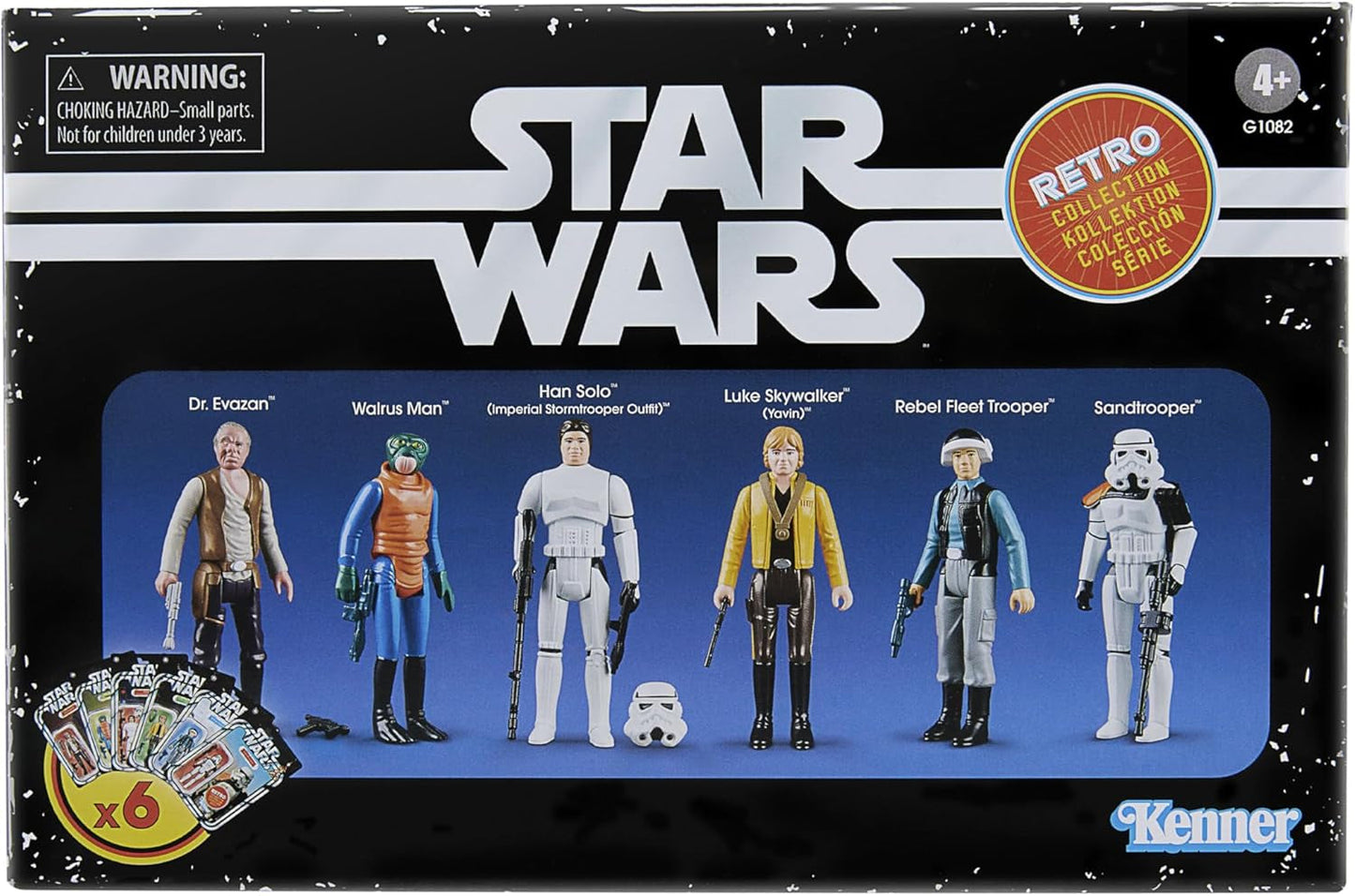 Star Wars Retro kolekce Star Wars: A New Hope Multipack 6 akčních figurek 9,5 cm Akční figurky Naty Shop Výchozí název