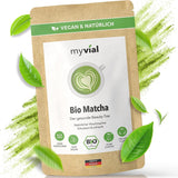 Organický Matcha Tea Prémiový prášek 100 g Zelený čaj nejvyšší kvality z Japonska Kagoshima – ideální pro Smoothie Matcha Latte Japonský zelený čaj Vegan Bez přísad Balení bez plastů