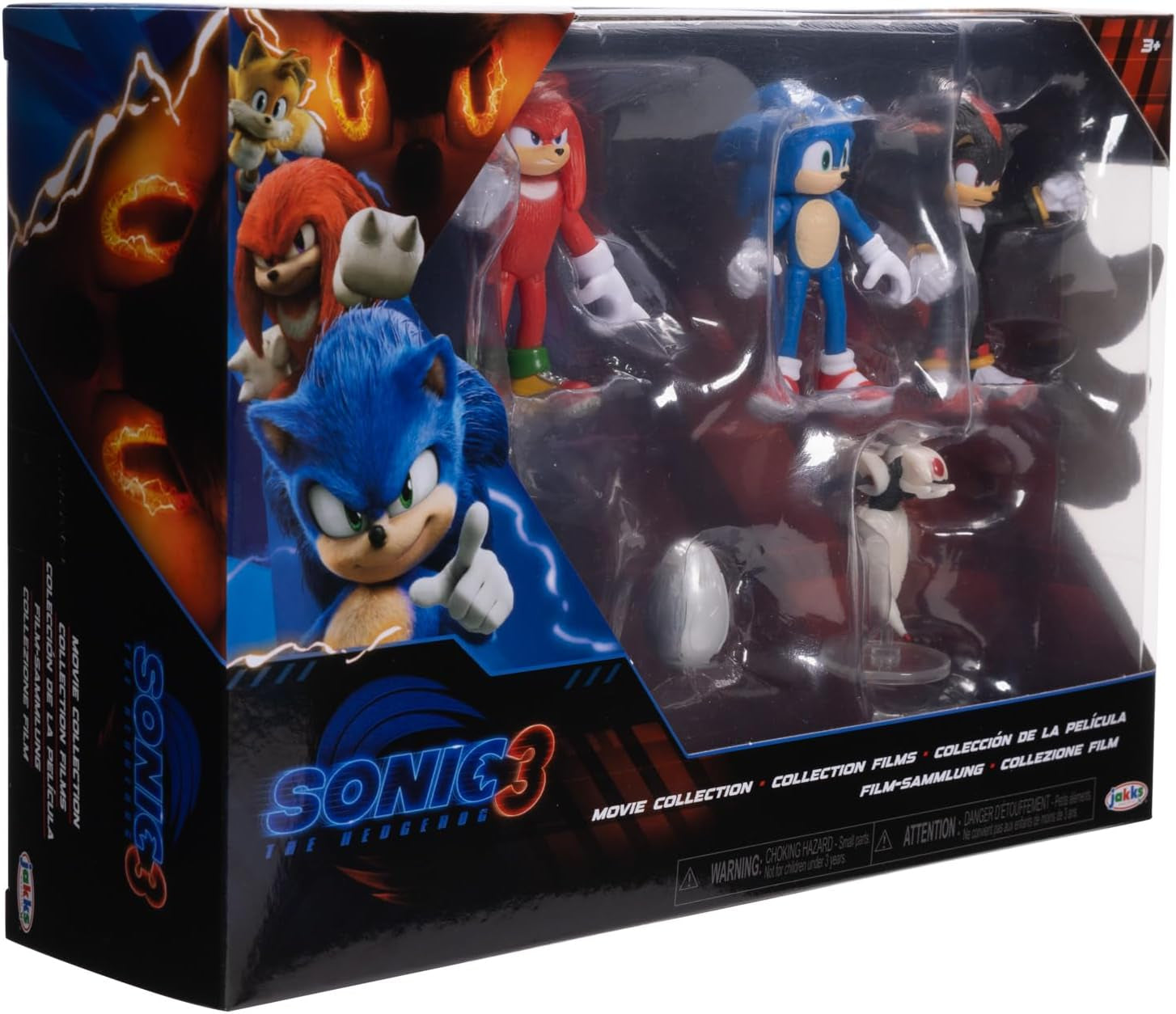 Sonic 3 Movie 6 cm akční figurky Multipack Akční figurky Naty Shop