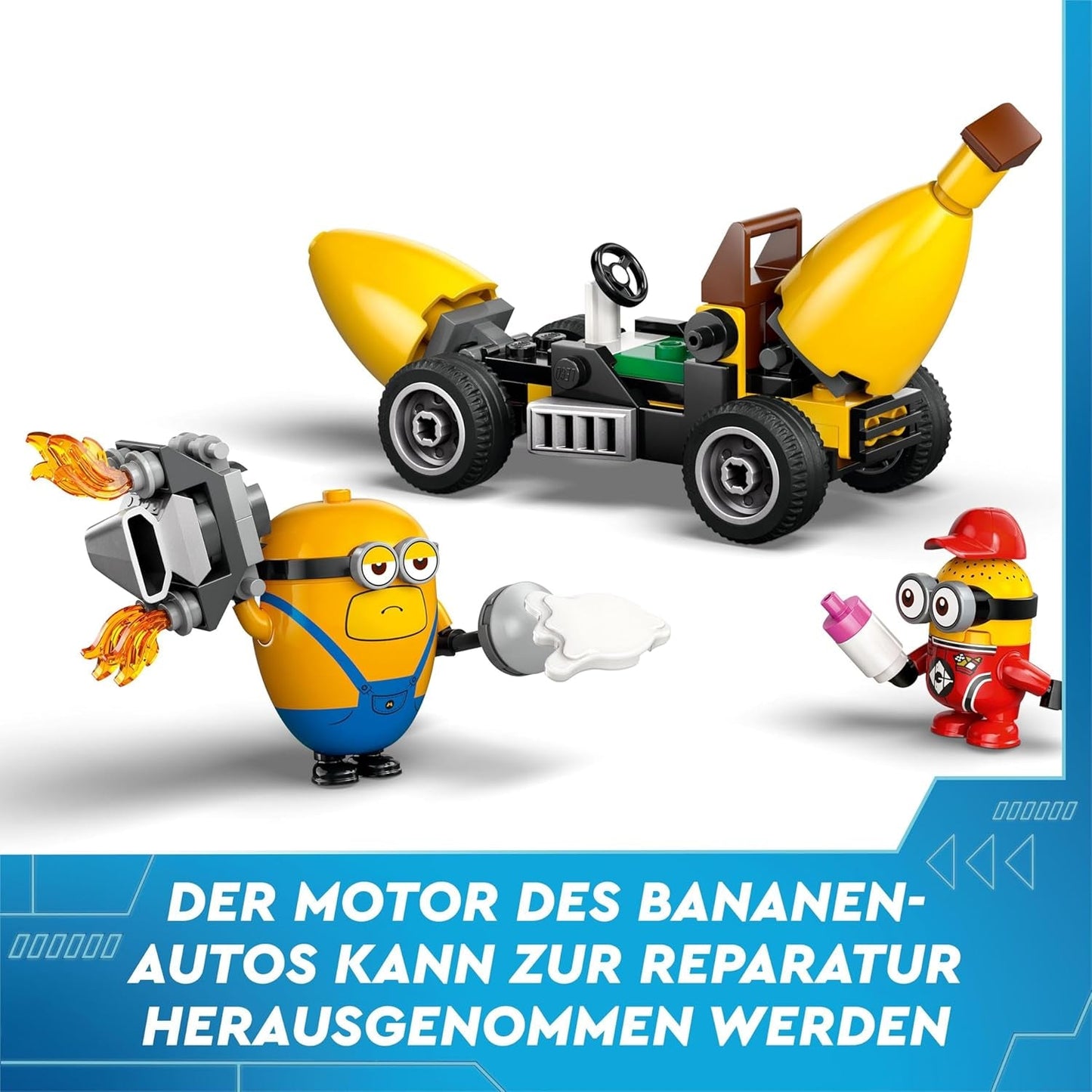 LEGO I - Jednoduše nenapravitelní 4 přisluhovači a hrací sada s automatem na banány pro I - Dětská hračka 4 prostě nenapravitelní přisluhovači Kreativní dárek pro chlapce a dívky 6 let 75580 Stavebnice Beuche den LEGO-Store