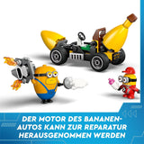 LEGO I - Jednoduše nenapravitelní 4 přisluhovači a hrací sada s automatem na banány pro I - Dětská hračka 4 prostě nenapravitelní přisluhovači Kreativní dárek pro chlapce a dívky 6 let 75580 Stavebnice Beuche den LEGO-Store