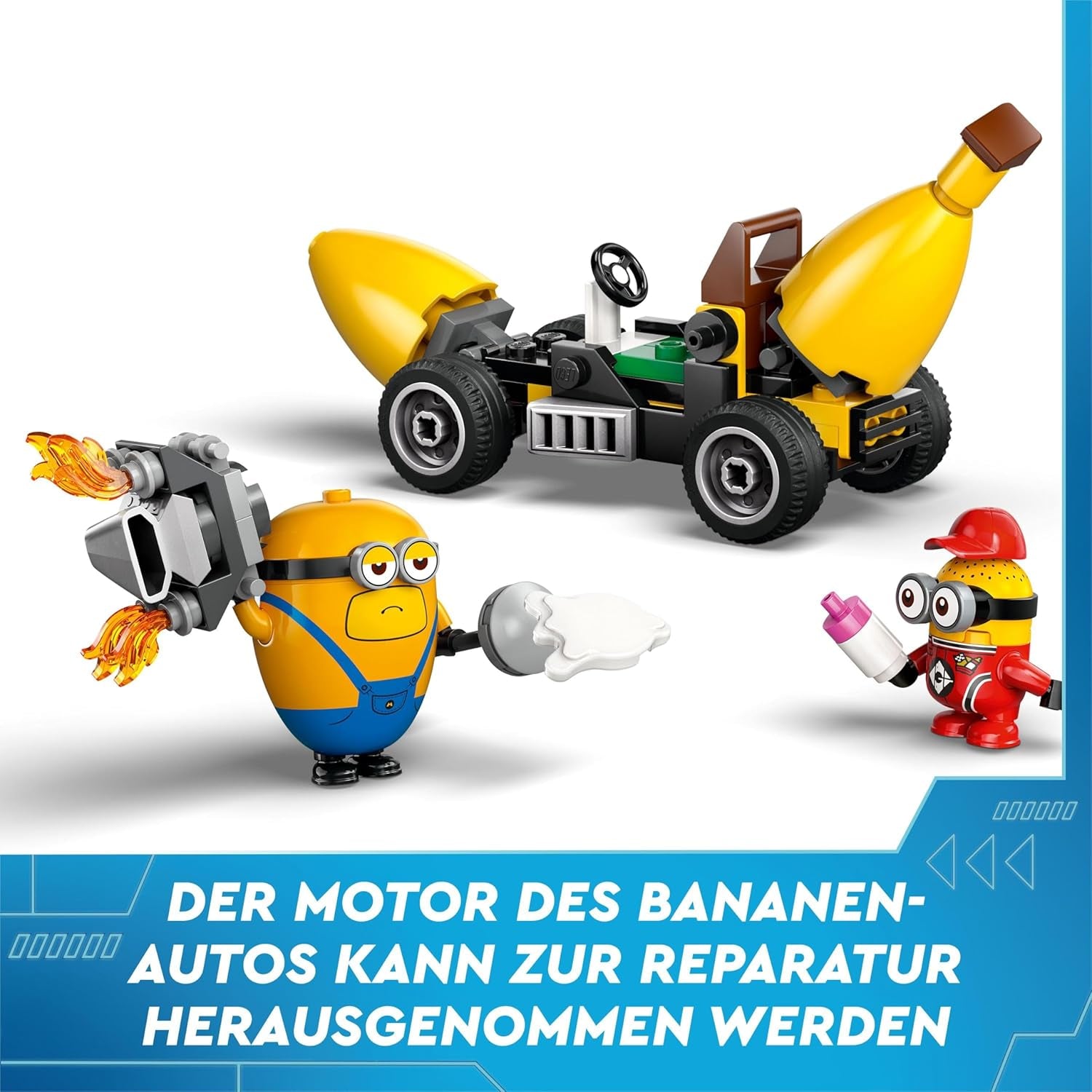 LEGO I - Jednoduše nenapravitelní 4 přisluhovači a hrací sada s automatem na banány pro I - Dětská hračka 4 prostě nenapravitelní přisluhovači Kreativní dárek pro chlapce a dívky 6 let 75580 Stavebnice Beuche den LEGO-Store