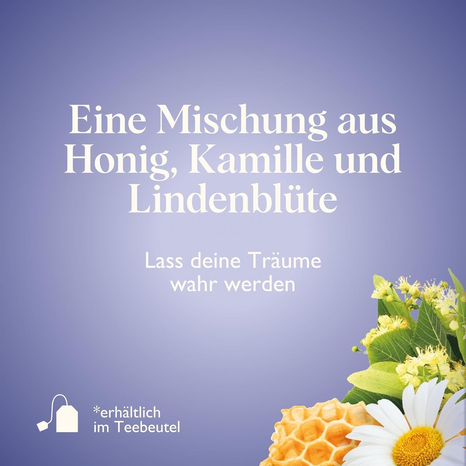 Twinings SWEET DREAMS Heřmánkový čaj s medem, pomerančem a lipovým květem - sladká směs bylinných čajů pro přirozené zlepšení spánku, 12 balení (10 čajových sáčků každý)