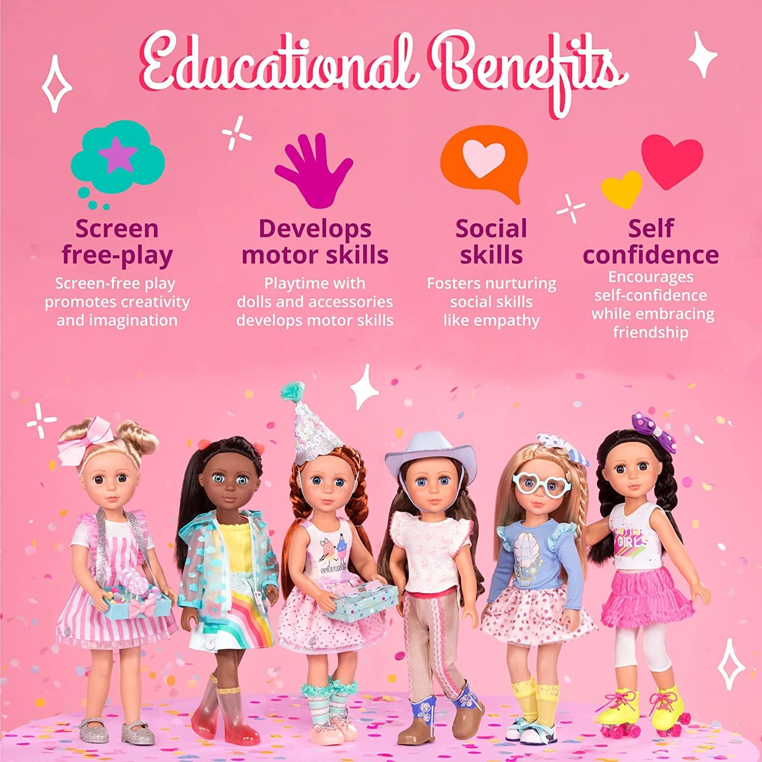 Glitter Girls - Sunnie Dolls - Sunnie Kloubová panenka 36 cm - Blond vlasy a zelené oči - Hračka pro 3 roky a více