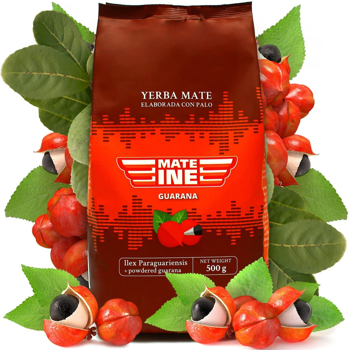 Čaj Maté Yerba Maté s guaranou, neutrální, 500 g