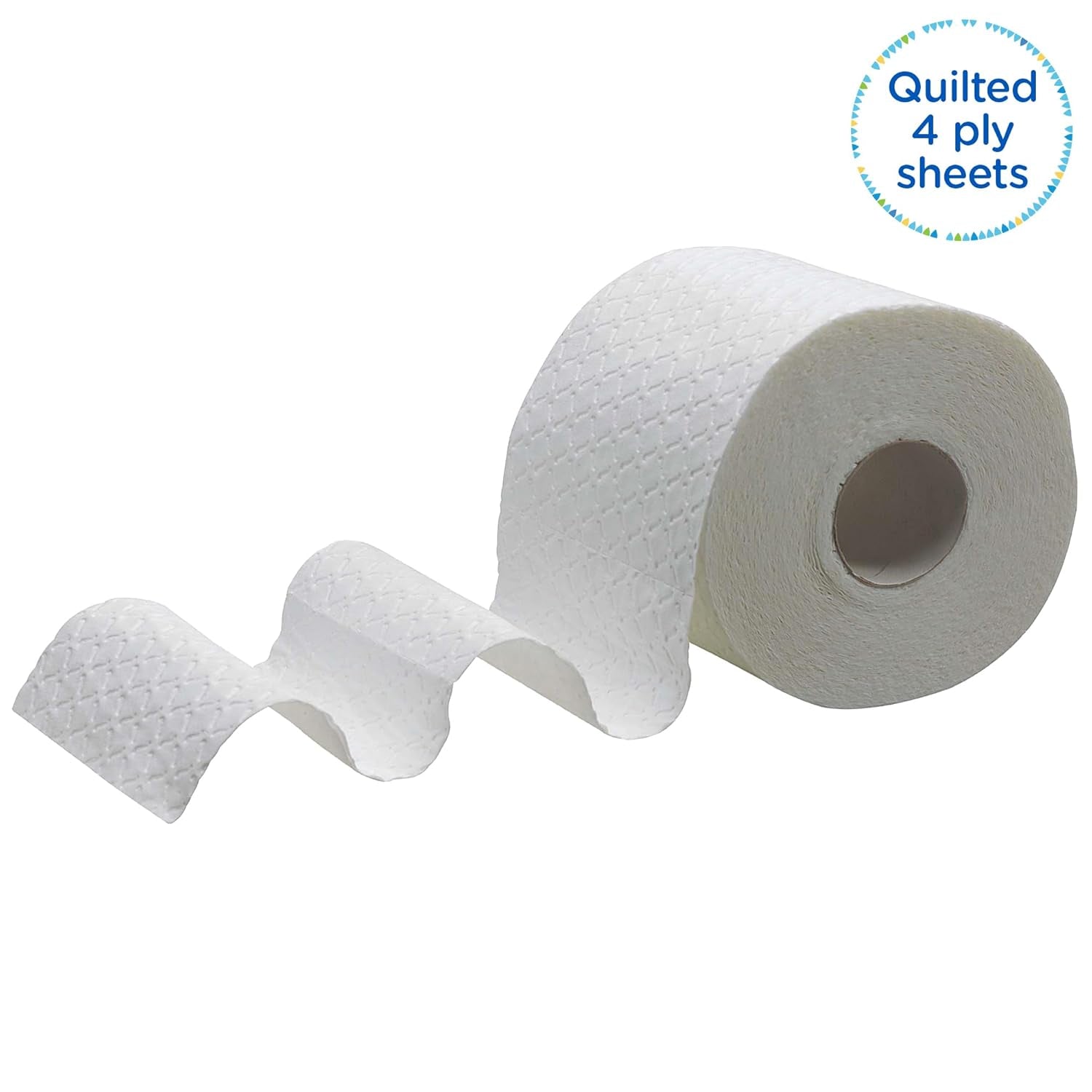 Kleenex Premium role toaletního papíru 8484, toaletní papír 24 rolí X 160 pufovaných listů, 4vrstvý toaletní papír, 100% čisté vlákno, vysoká kvalita, odolný proti roztržení a měkký (2 balení)