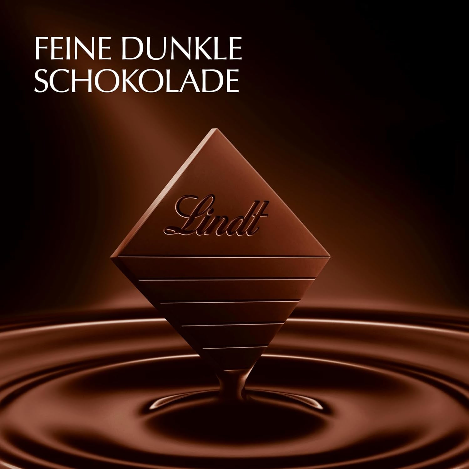 Lindt EXCELLENCE Karamelová a mořská sůl - Hořká čokoláda | Tyčinka 100g | S karamelem a mořskou solí (Fleur de Sel) | Intenzivní kakaová příchuť | Tmavá čokoláda