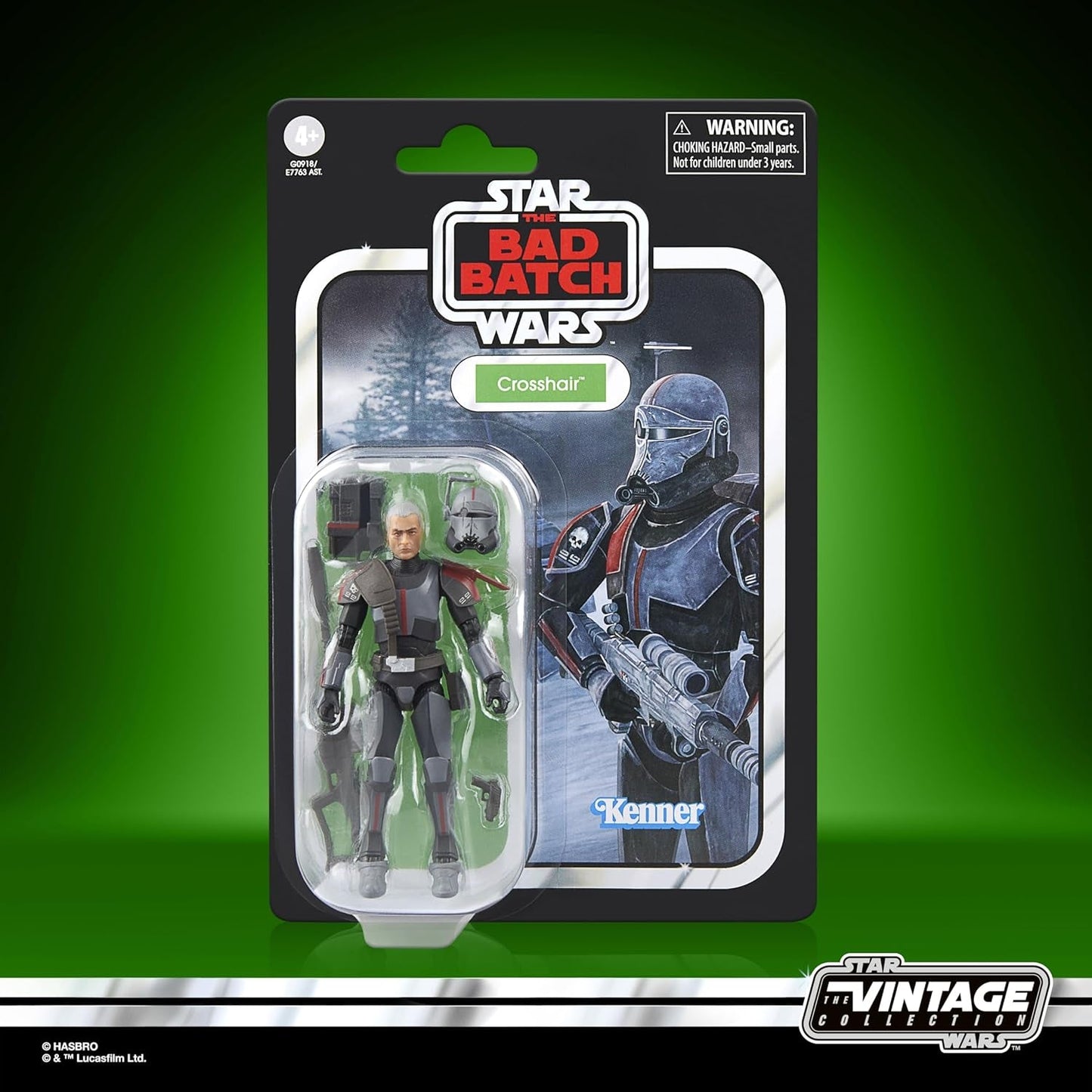 Star Wars Vintage Crosshair Collection, Star Wars: Bad Batch akční figurka ke sbírání (9,5 cm) Akční figurky Naty Shop