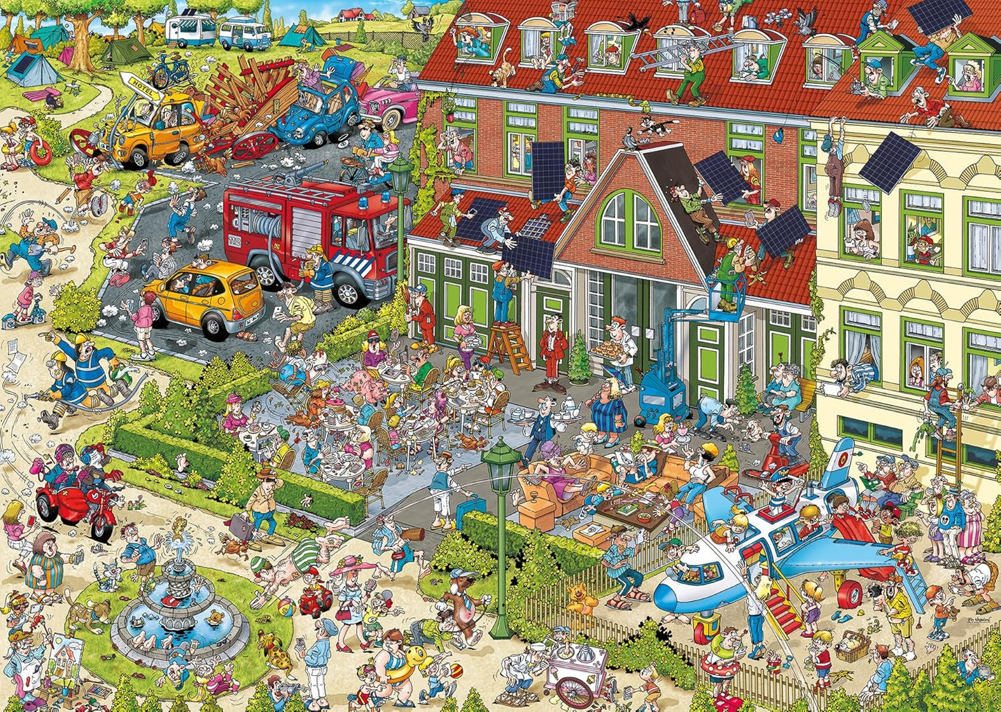 Ravensburger Puzzle 12000723 - The Hotel - 1000dílné puzzle pro dospělé a děti od 14 let, Puzzle Naty Shop Nový design