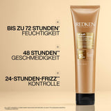 Redken vlasová maska s kyselinou hyaluronovou pro suché vlasy, proti krepatění a tepelná ochrana až do 230°C, All Soft Moisture Restore bezoplachová maska, 1 x 150 ml Naty Shop vlasová maska