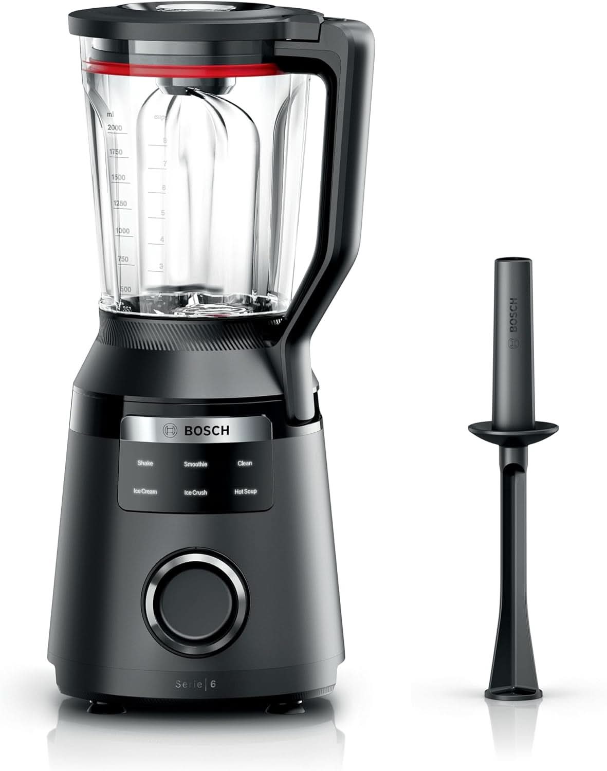 Vitapower Standmixer, Series 6, 1 800 W, 6 programů, Prospeed Klingen, Tritan™-Krug, Schwarz, MMB6652B Kitchen Naty Shop