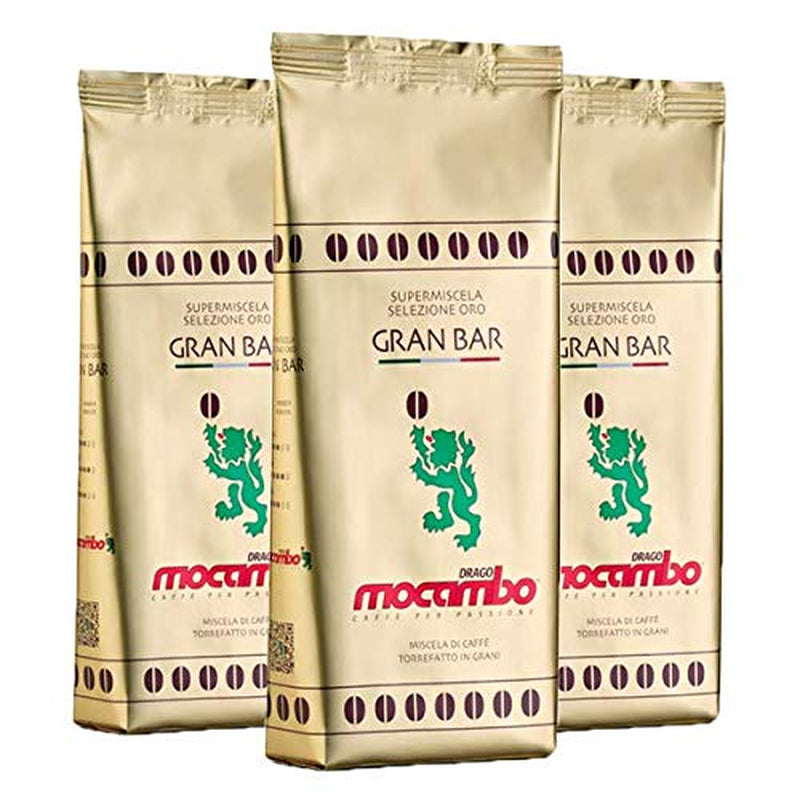 3 x Mocambo Gran Bar Selezione Oro, 250 g fazolí