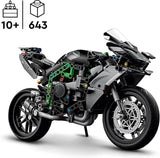 LEGO Technic Kawasaki Ninja H2R Motocykl, Děti a dospělí Dárek k narozeninám, Dekorace, Hračka, Model pro chlapce a dívky Věk 10+ 42170 Stavebnice Besuche den LEGO-Store