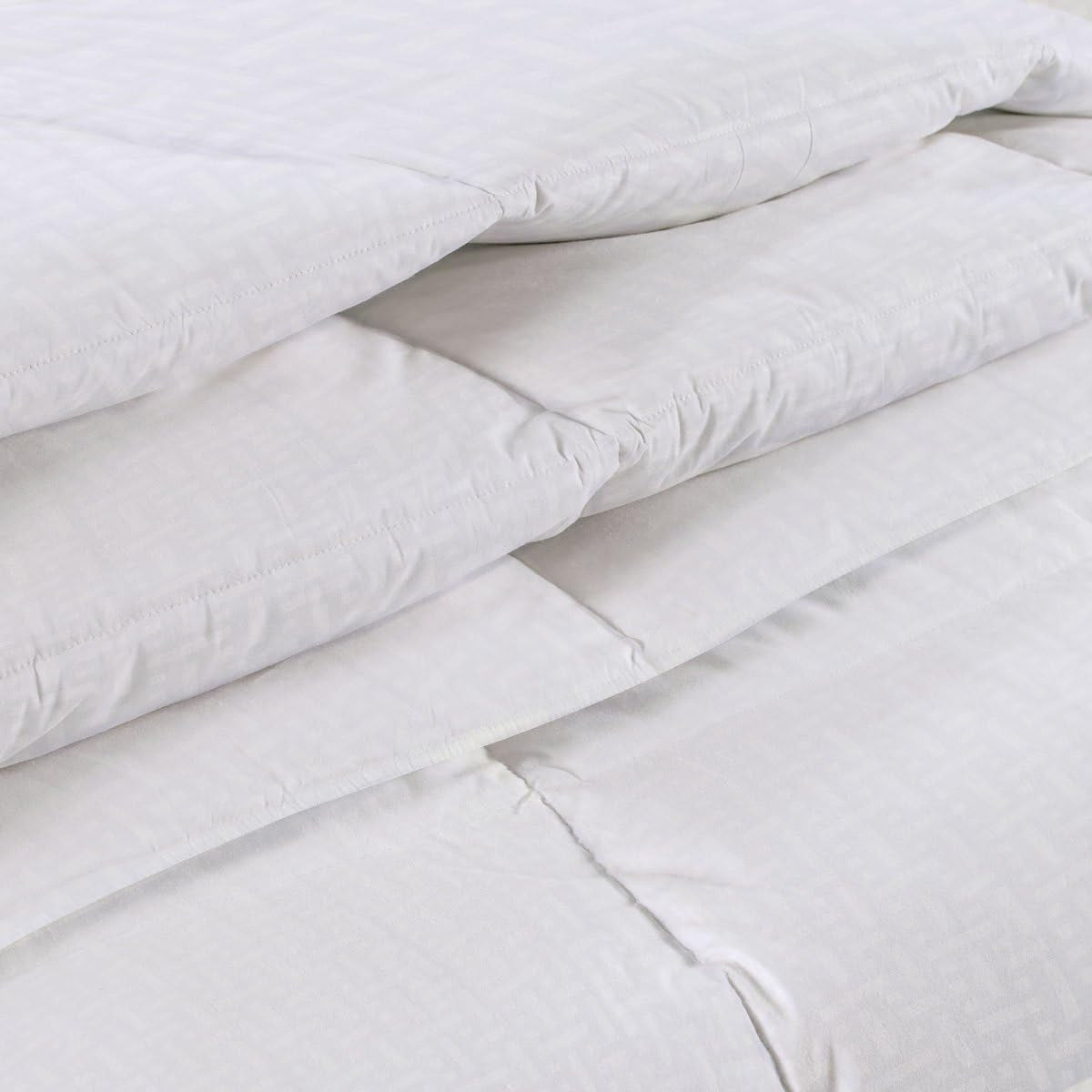 Přikrývka San Carlos Ibón, bílá Para Cama De 135 Bílé přikrývky a přikrývky Naty Shop