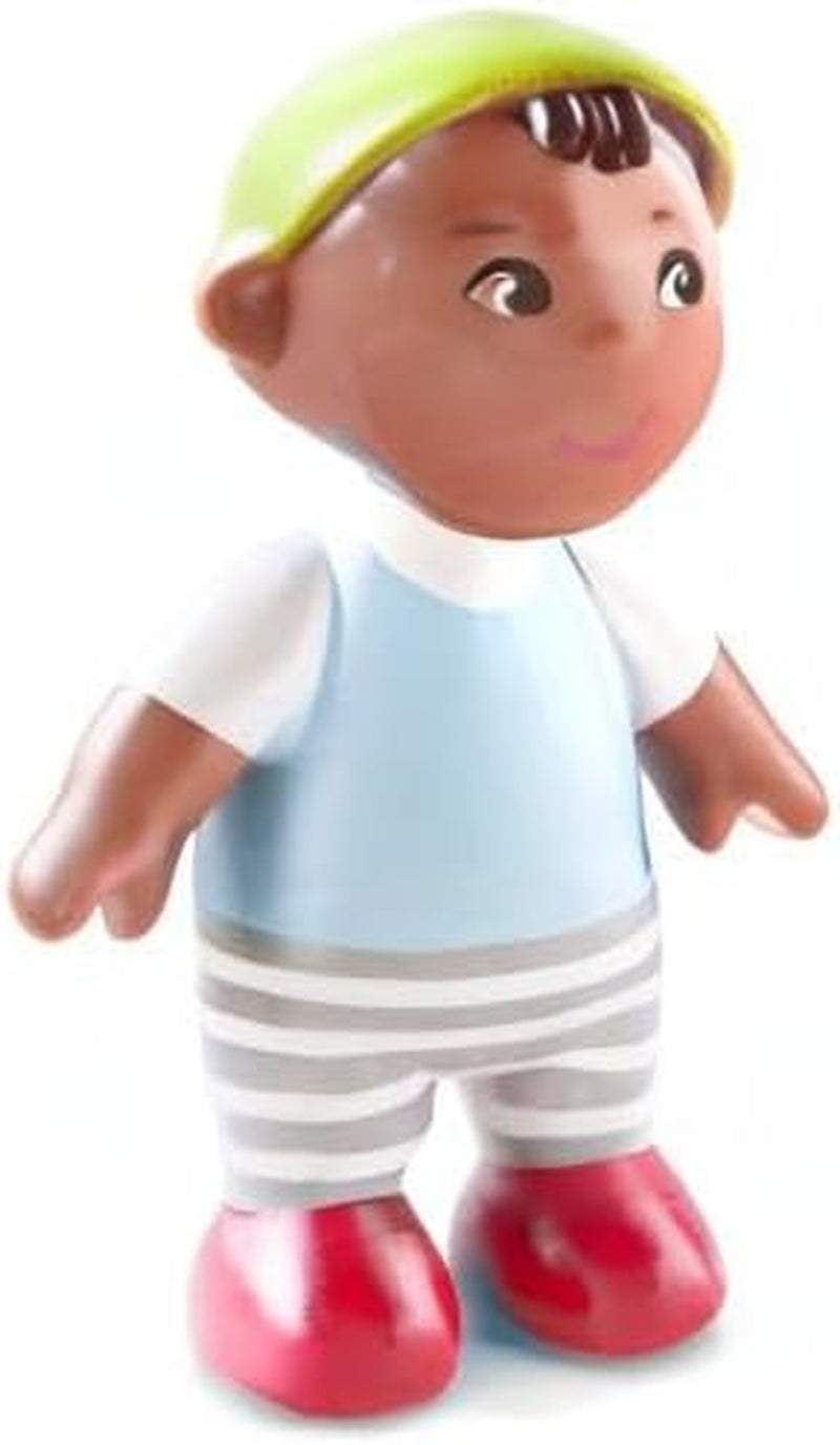 HABA 306696 – Hrací sada Little Friends Family Time, Flexibilní doplňky pro panenky, věk 3+