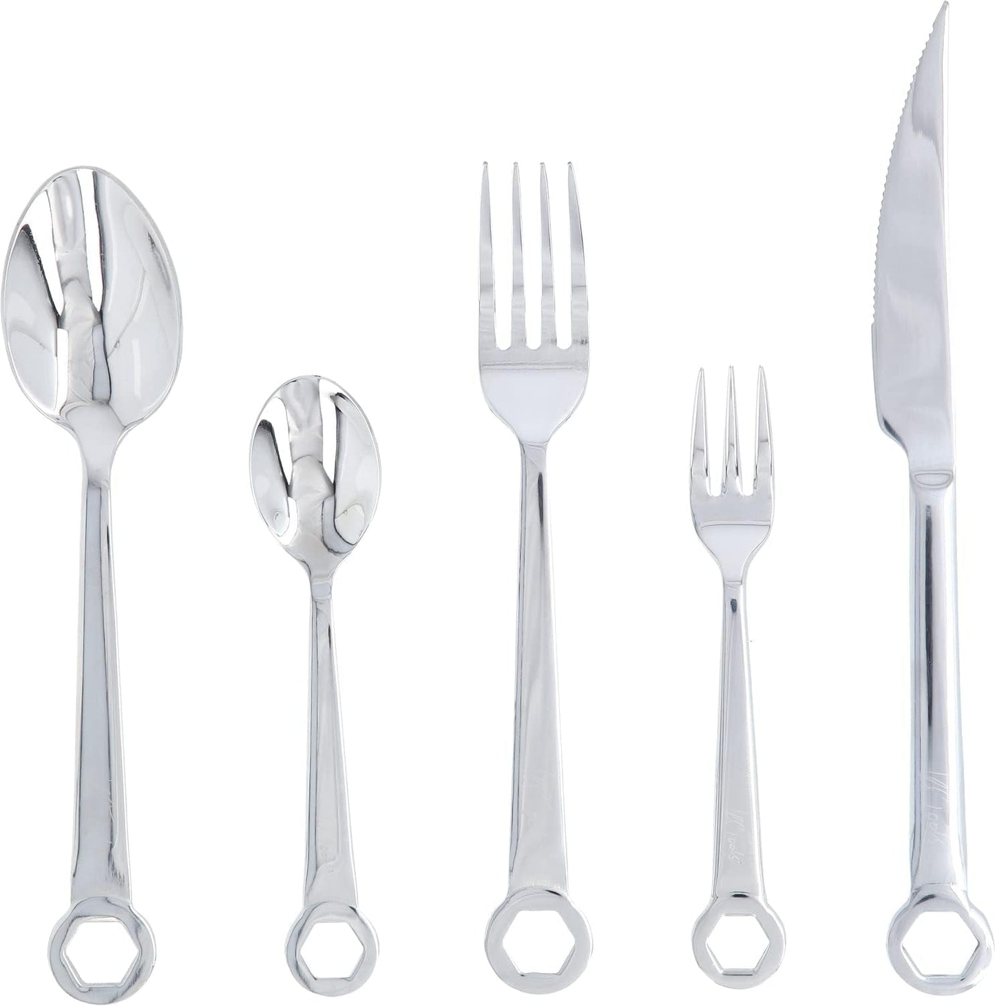 Sada příborů 5 kusů, nerez Kitchen Naty Shop