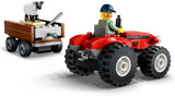 LEGO City traktor s přívěsem - Farma s figurkami traktoru a zvířat - Montessori herní sady pro chlapce a dívky od 4 let - dárek se 2 minifigurkami 60461 Stavebnice Besuche den LEGO-Store