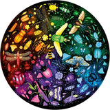 Ravensburger - Puzzle pro dospělé - 500 dílné kulaté puzzle - Vhodné od 12 let - Hmyz (barevné kolečko) - Puzzle vyrobené v Evropě - 12000820 Puzzle Naty Shop Výchozí název