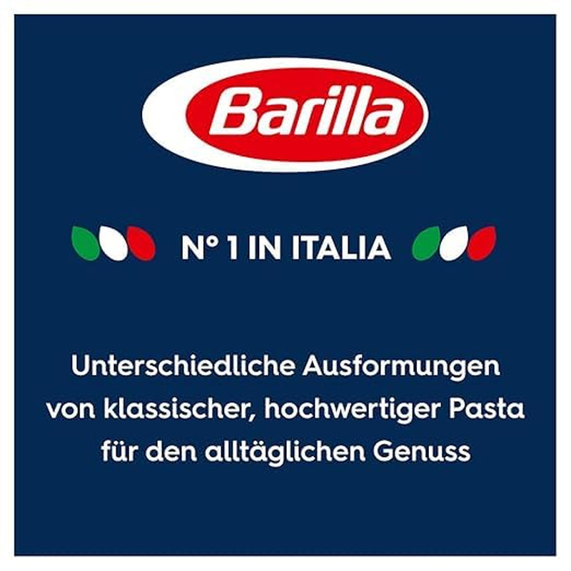 Těstoviny Barilla Classic Penne Rigate Nr. 73 z vysoce kvalitní tvrdé pšenice, vždy al dente (1 x 500 g)