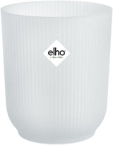 elho Vibes Fold Orchid High 12,5 cm - Vnitřní květináče na orchideje - Vnitřní květináče - 100% recyklovaný plast - Bílá/Hedvábně bílá