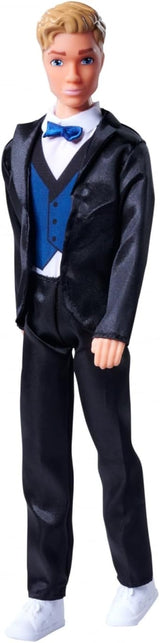 Simba 105733629 - Steffi Love Kevin Charming Playdoll nosí stylový oblek s motýlkem a vestou, 30 cm, 3 roky a více, Blue Naty Shop Dolls Výchozí název