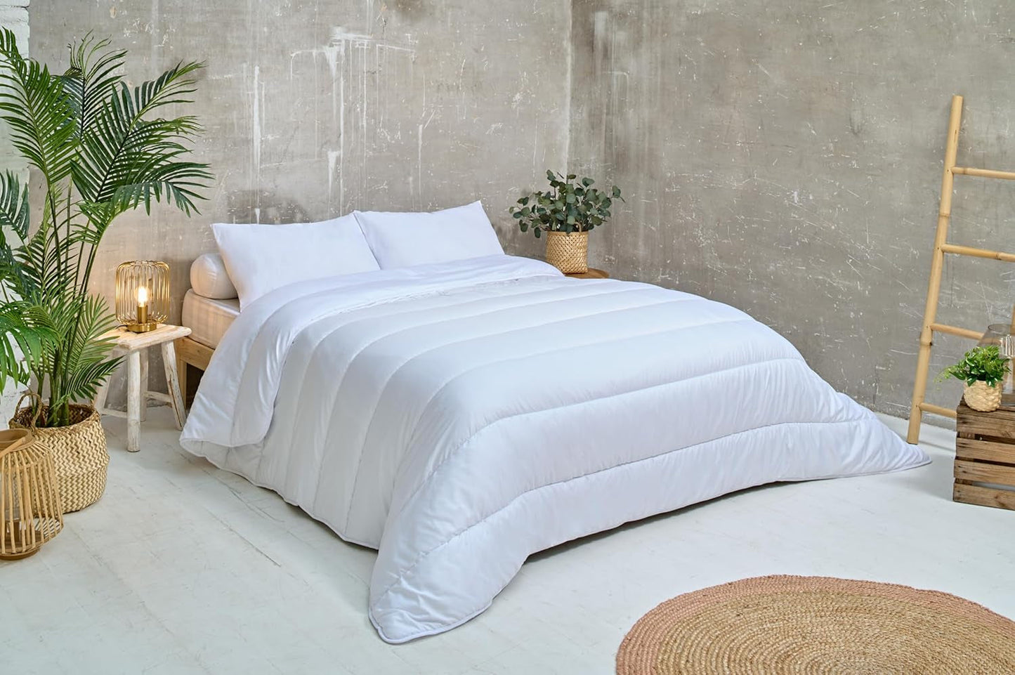 Bleu Câlin COUETTE MIKROVLÁKNO KMF 45S, 240X260Cm, Polyester, Přikrývka, Deka, Bílá, Zimní Přikrývky a přikrývky Naty Shop 200 X 200 Cm