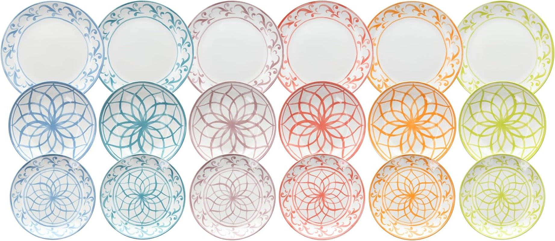 Lisabon stolní servis, 18 kusů, porcelán, vícebarevný