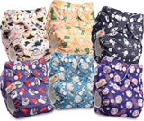 Littles a Bloomz FLP2-0406 Standard Clip opakovaně použitelná plena, 4 plenky