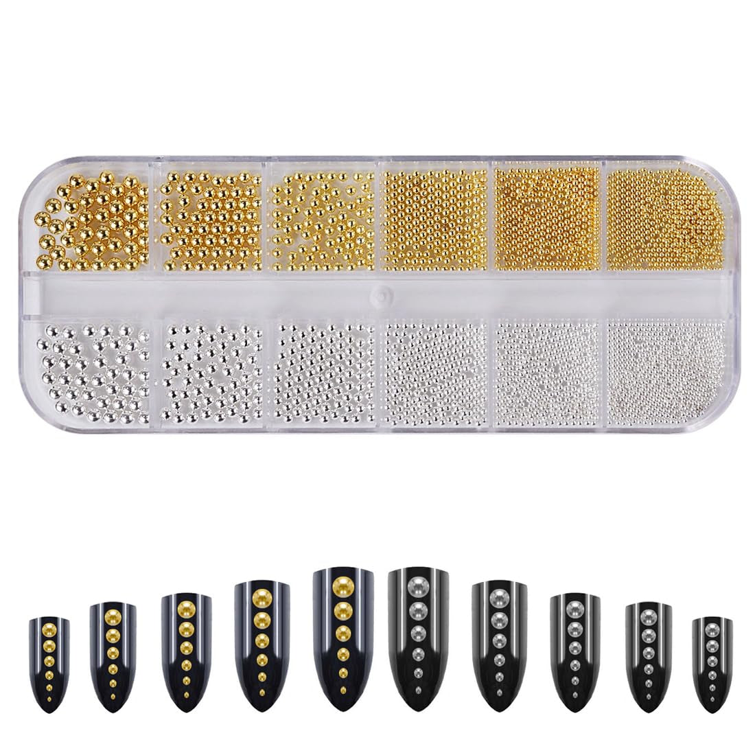 100 ks 3D Blume Nagel Charms Nägel Zubehör Nageldesign Glitzersteine ​​​​Nailart Strasssteine ​​​​Květinové přívěsky na nehty Luminous Flower Nail Art Charms Bunte Blumen Deko Nagel Steinchen Flowers Nail
