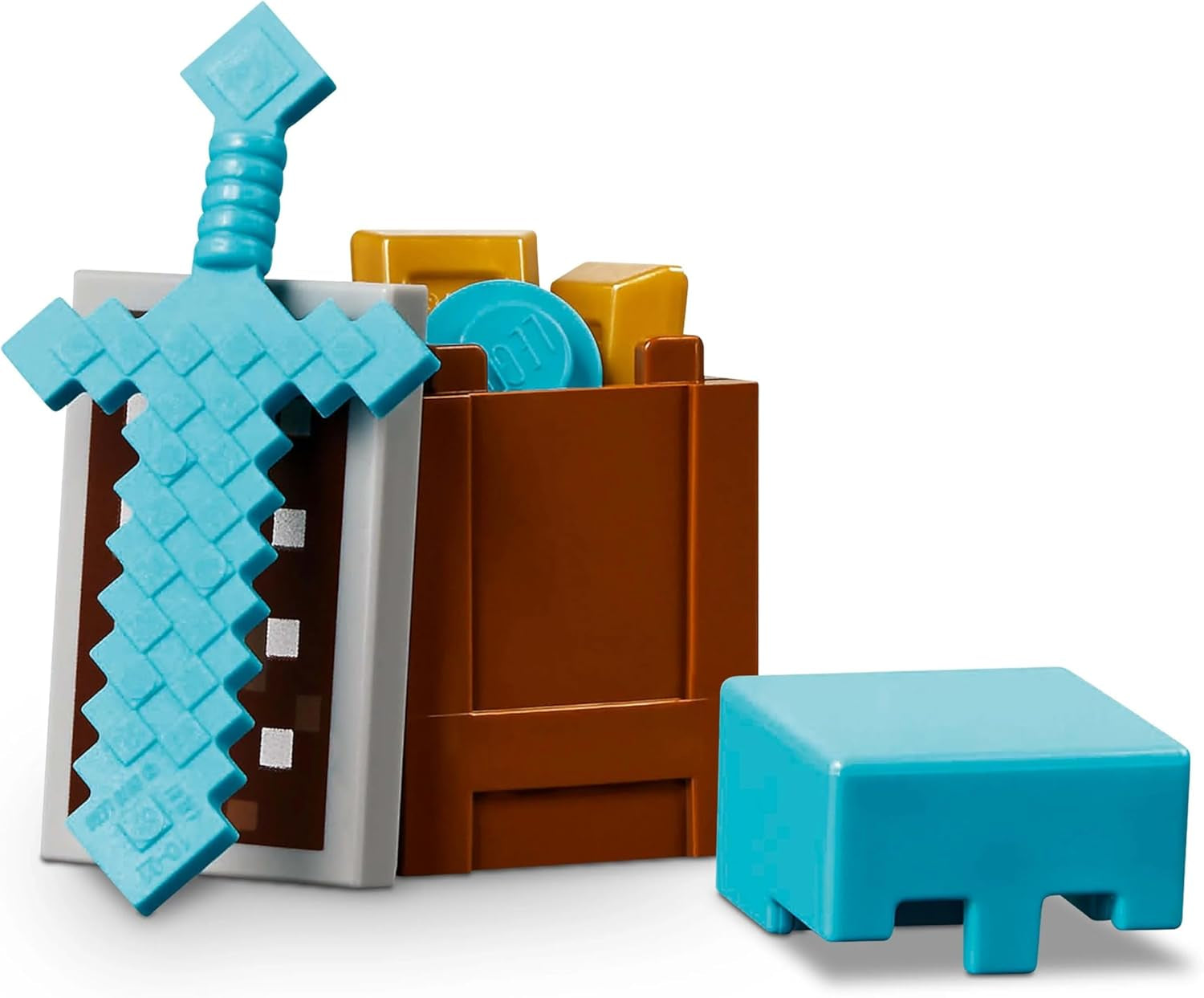 Sada videoher LEGO Minecraft The Illager Desert Patrol pro děti, minihračka Outpost a tři minifigurky včetně plundráře, sluhy a kaktusového rytíře 21267 stavebnic Besuche den LEGO-Store