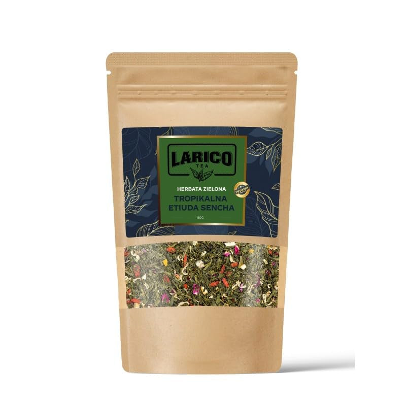 Larico Tea Přírodní ovocný čaj Früchtchen Mix Lesní jahody Euphorie 50 g/Sypaný čaj nejvyšší kvality/Přírodní sypaný čaj