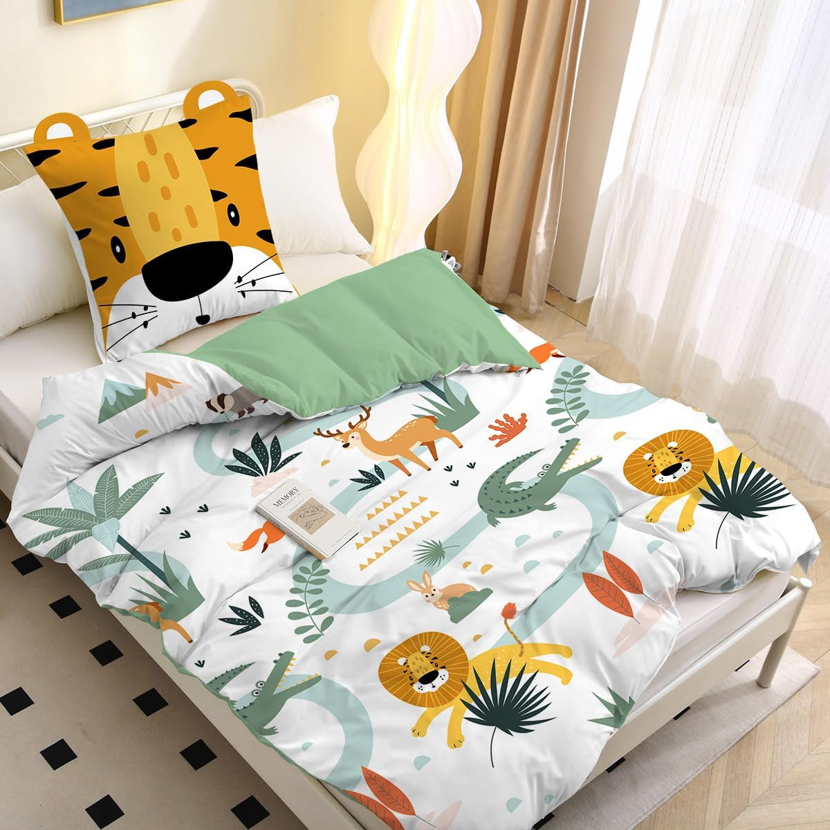 3D povlečení z mikrovlákna, zvířátka, unisex Povlečení - dětské Naty Shop