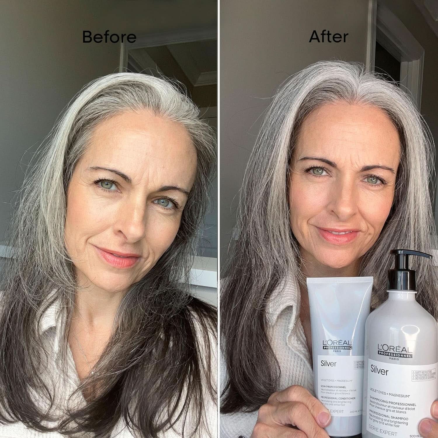 L'Oréal Professionnel Serie Expert Silver, Šampon, 500 ml Sprcha a vana Naty Shop