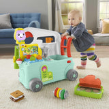 Fisher-Price - Smějte se a učte se Camper 3 v 1 dětská tlačná hračka a centrum hudebních aktivit Hračka pro miminka 9-36 měsíců HCK51 Hračky pro miminka Naty Shop