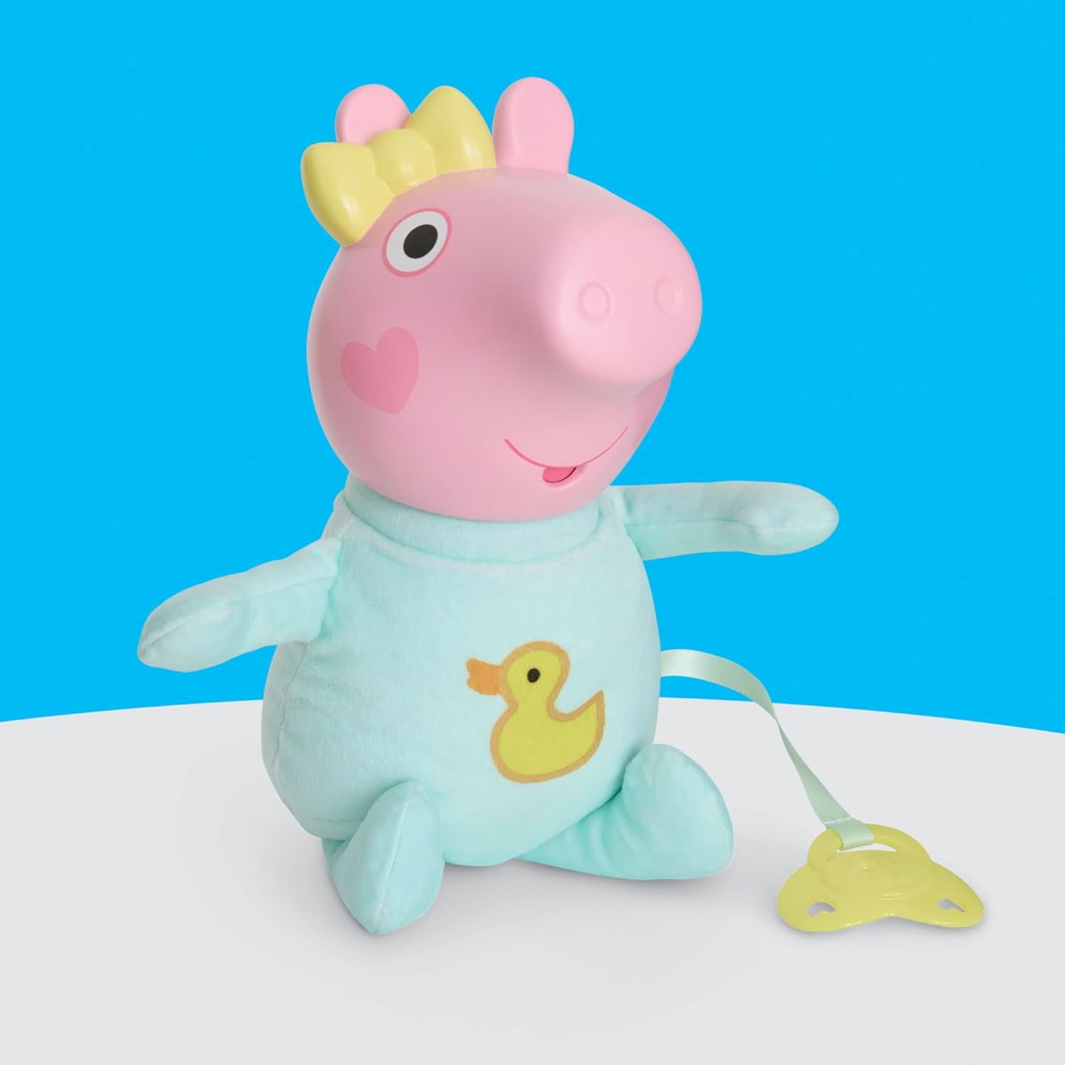 Interaktivní panenka Peppa Pig 28 cm Evie s 20 zvuky a mnoha funkcemi, sada hraček pro děti od 3 let