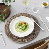 Villeroy & Boch - Artesano 6dílná sada nádobí pro 2, bílá, vhodná do myčky, vhodná do mikrovlnné trouby, sada příborů, sada talířů, jídelní talíře, snídaňové talíře, talíře, prémiový porcelán
