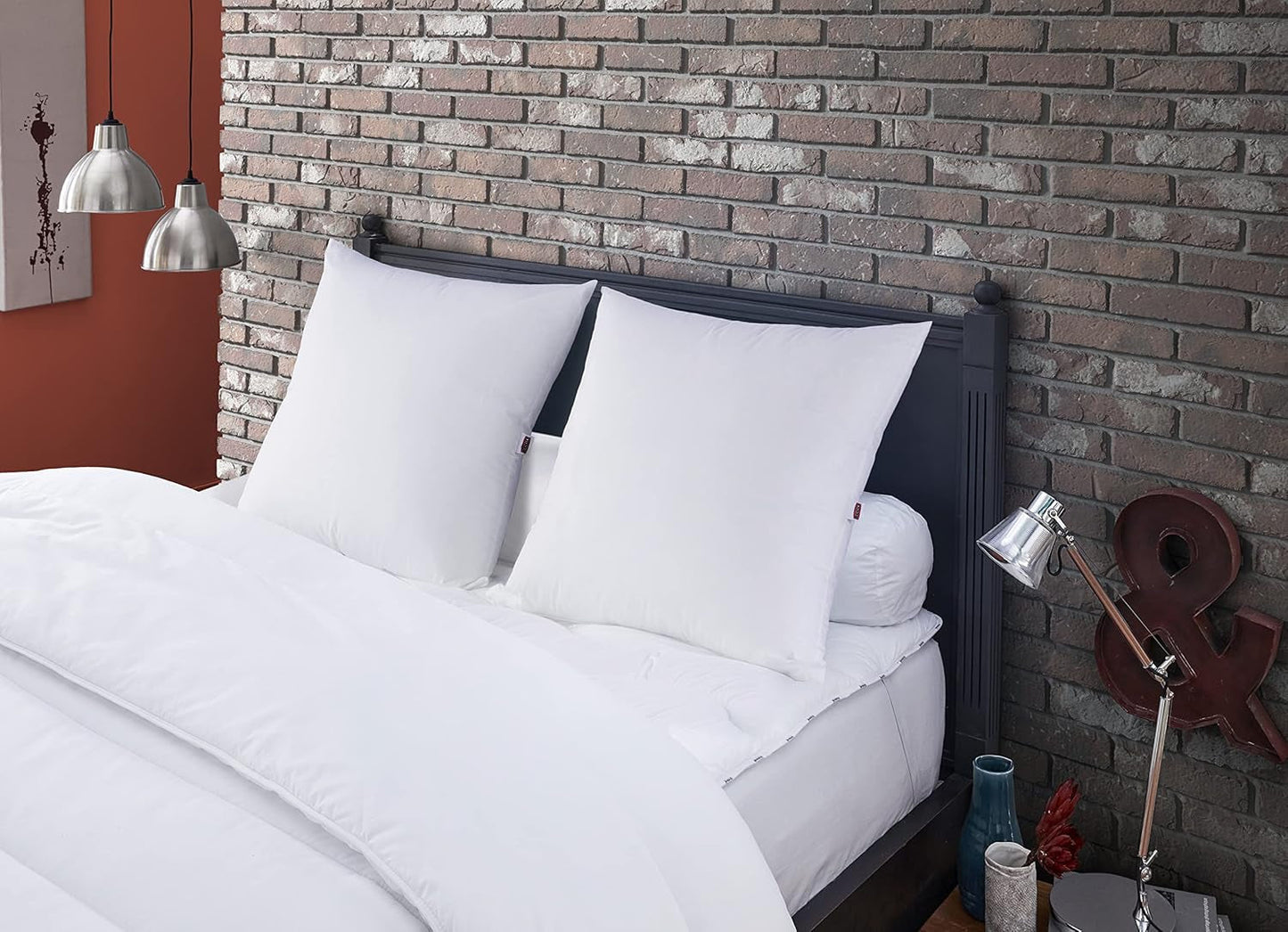 Polštář proti roztočům a štěnicím 60 X 60 cm Střední komfort Multi Protect Polštář Měkký a ochranný Lze prát v pračce na 40 °C Standardní polštáře Naty Shop Standardní název