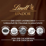 Lindt Čokoláda | LINDOR Kornout ze slaného karamelu | 500 g | 38 kuliček z mléčné čokolády s náplní ze slaného karamelu | Dárek z čokolády