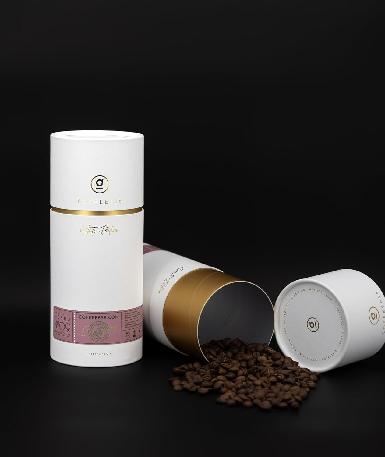 NOVÝ! Káva č. 9 - GESHA - Speciální káva - Don Primitivo od Coffee858 (320g) - Červené bobule, med, červený čaj, květiny/citrusové plody, hrozny, mango a komplexní chuť