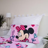 Povlečení Disney, Minnie Mouse Pink Baby, 100% bavlna povlečení na zip – Kids Naty Shop