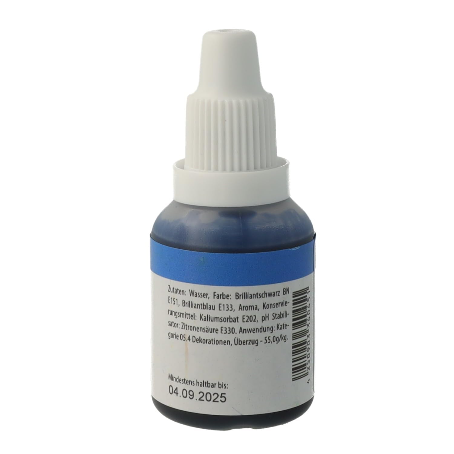 Potravinářské barvivo Bakeryteam Airbrush blue 20 ml