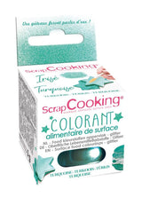 Scrapcooking – Limetkově zelené potravinářské barvivo – Jedlé třpytivé prášky na povrchy – Na dorty, sušenky, makronky, čokoládu a Fudge – Limetkově zelené – 4087