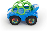 Bright Starts Oball Rattle Toy Motor Activity Hračka pro miminka a batolata od 3 měsíců 1 kus Náhodná barva Modrá nebo červená Dětské hračky Naty Shop