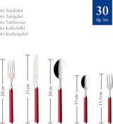 Villeroy & Boch – Hrajte! Sada příborů Red Roses 30 kusů Kitchen Naty Shop